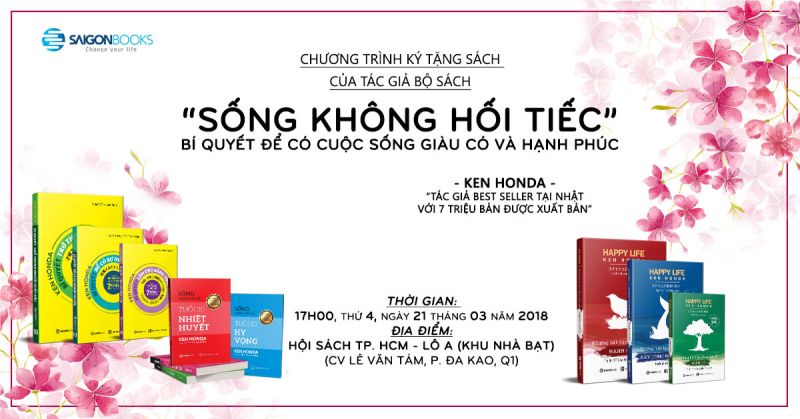 buổi kí tặng sách của tác giả Ken Honda buổi kí tặng sách của tác giả Ken Honda